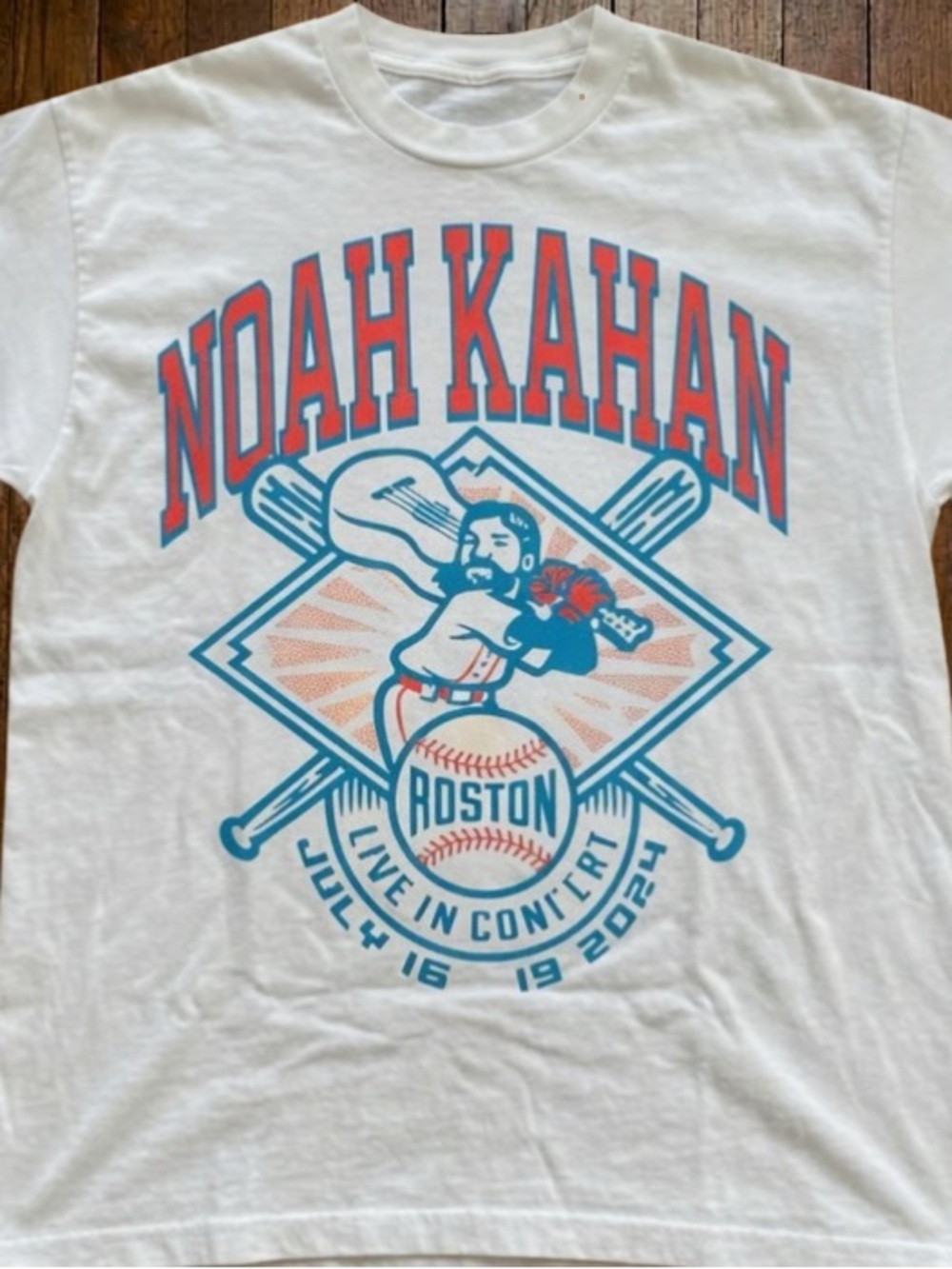 Noah Kahan Boston Tour Graphic Tee